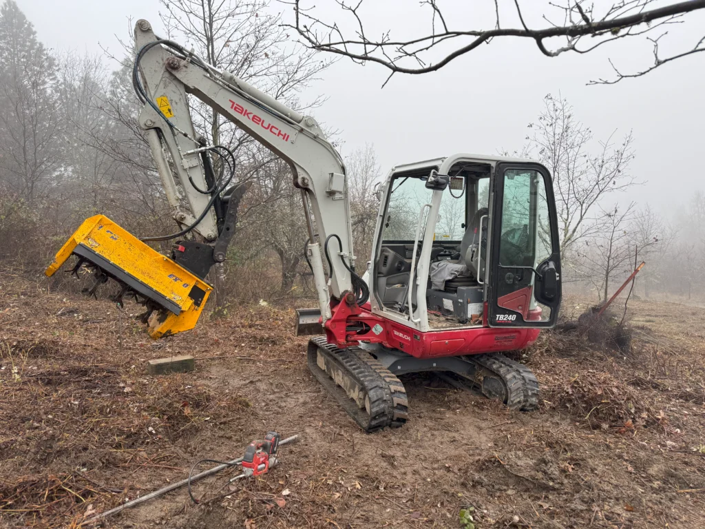 Medford OR Land Clearing Masticator