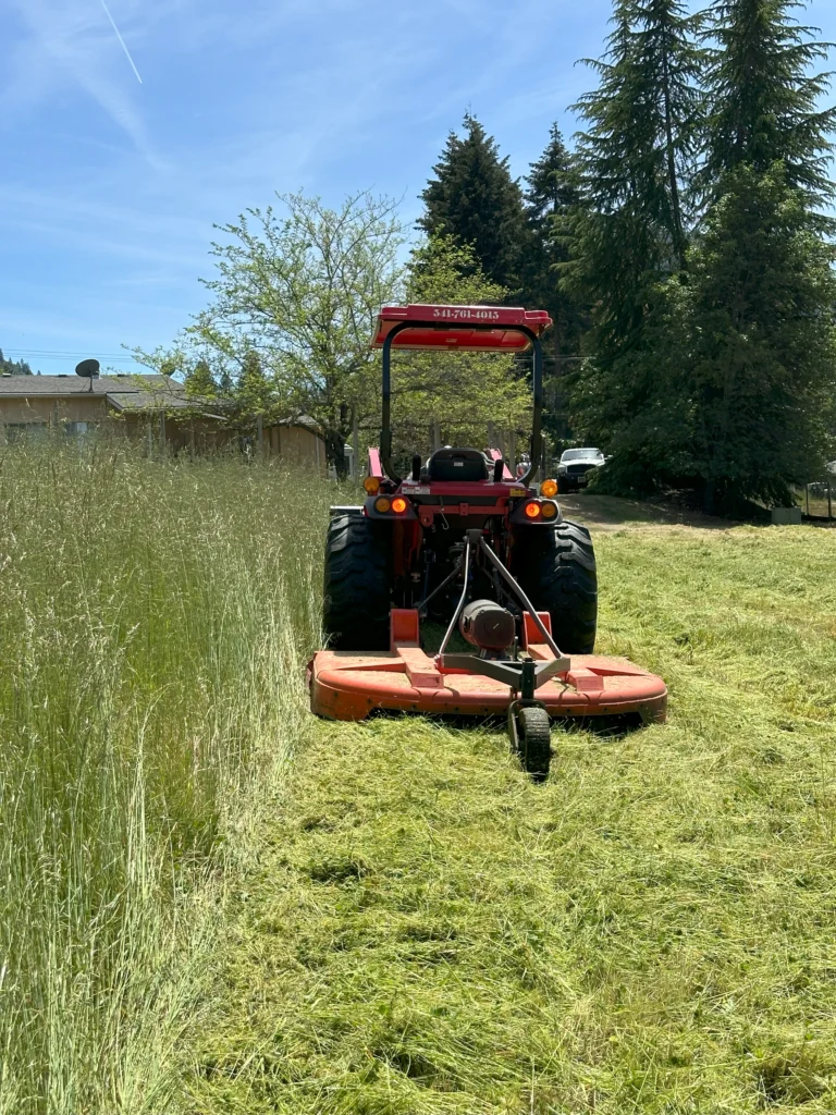 Rogue Valley field cutting and land land clearing